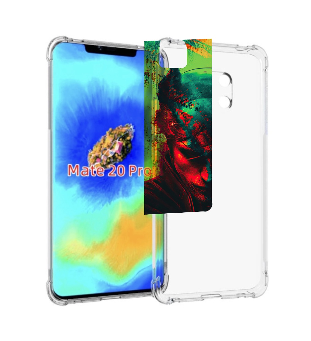

Чехол MyPads The Batman для Huawei Mate 20 Pro/Mate 20 RS 6.39, Прозрачный, Tocco