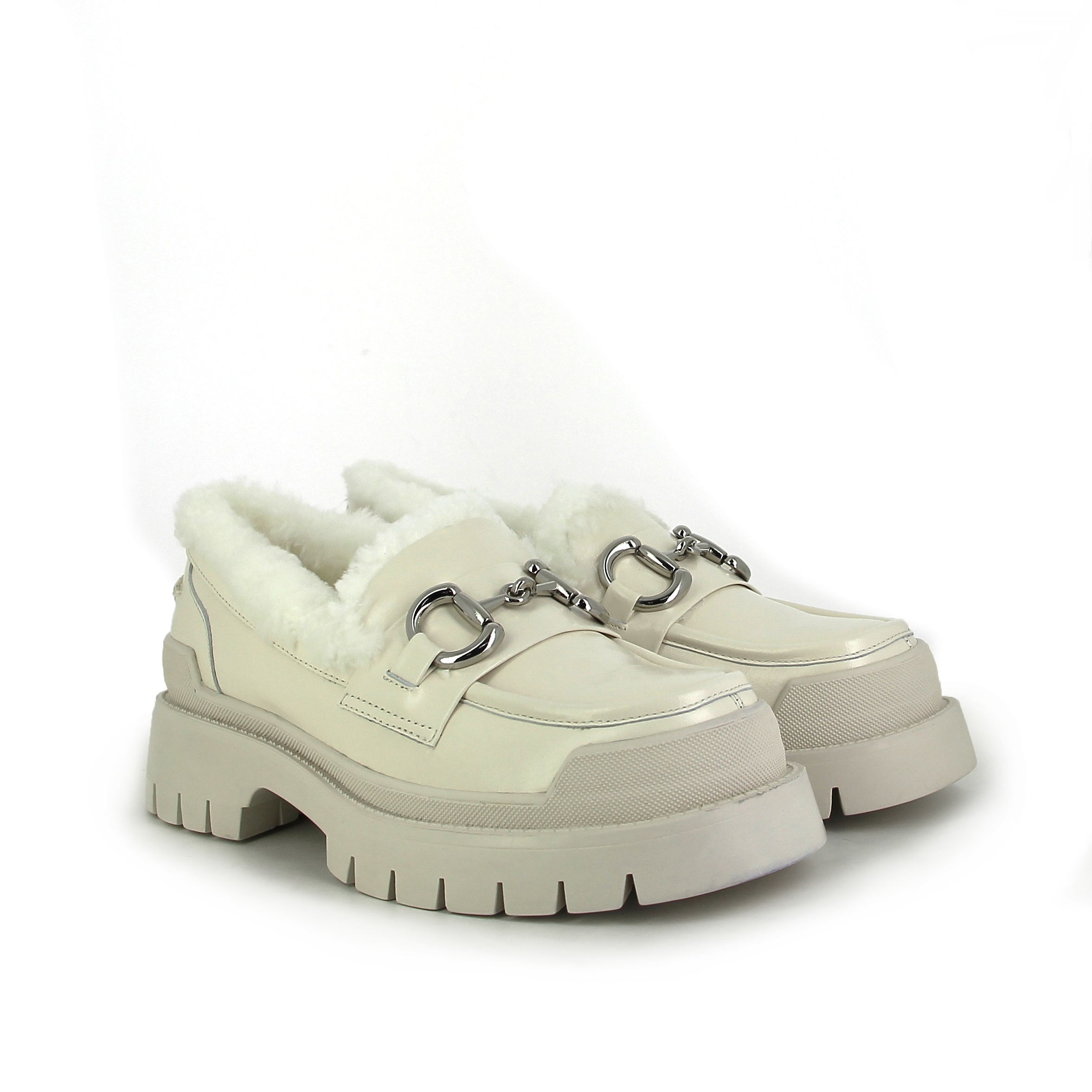 

Лоферы женские Pokrovski 2222-628-11 бежевые 40 RU, 2222-628-11