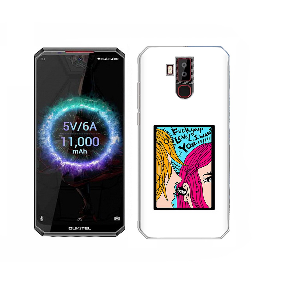 

Чехол MyPads Tocco для Oukitel K13 Pro Выпьем, Прозрачный, Tocco