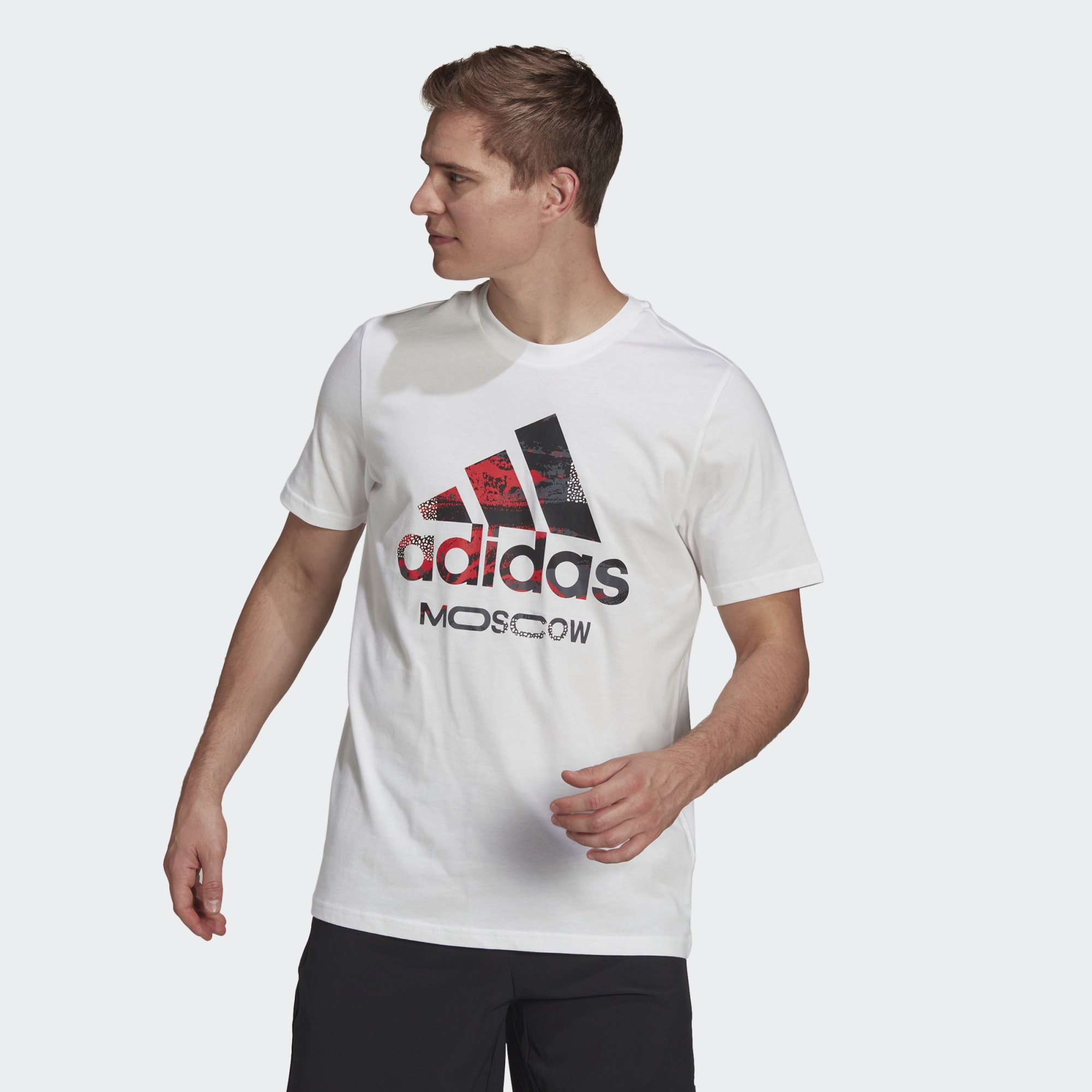 

Футболка мужская Adidas H44078 белая L, H44078