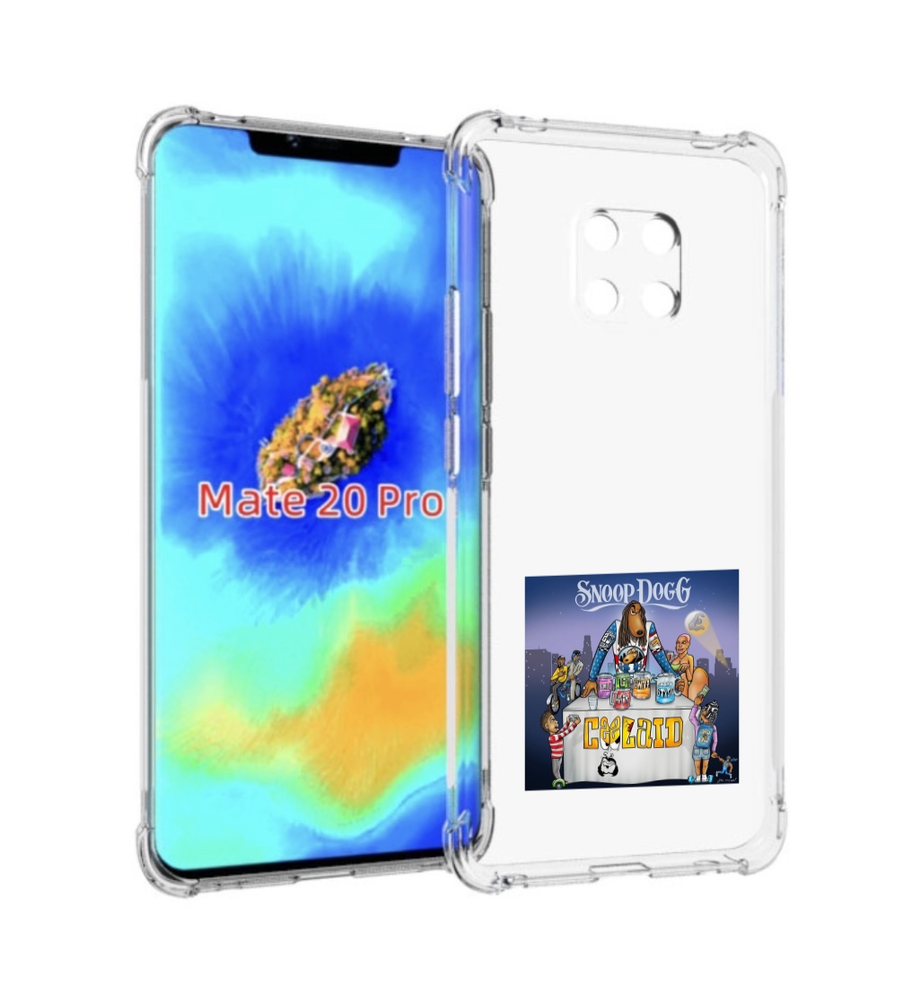 

Чехол Mypads Snoop Dogg Coolaid Для Huawei Mate 20 Pro/Mate 20 Rs 6.39, Прозрачный, Tocco