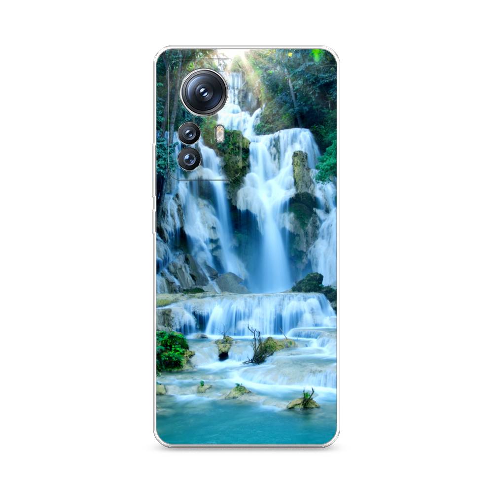 

Силиконовый чехол Awog "Водопад 8" для Xiaomi 12S Pro, Голубой, 316150-4