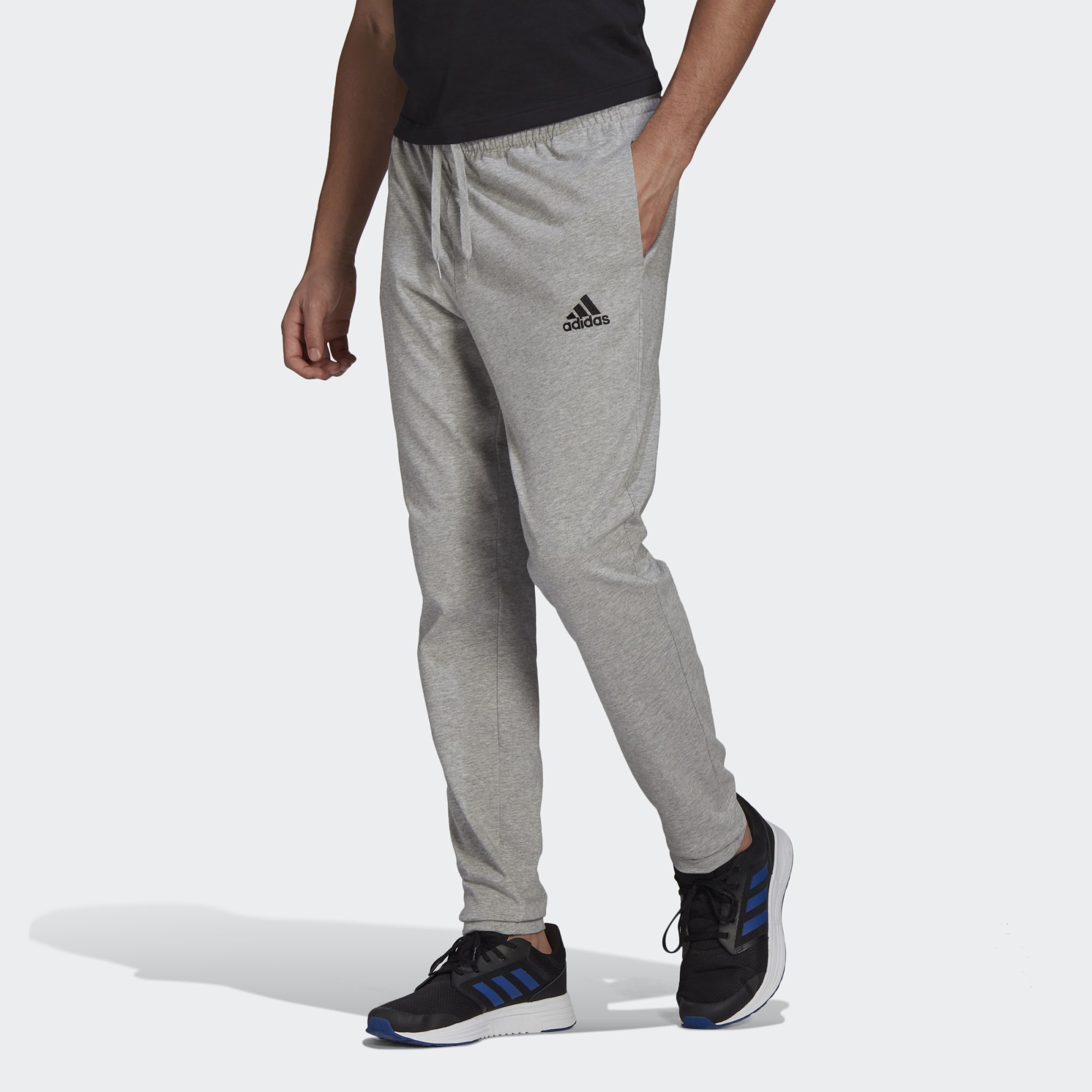 фото Спортивные брюки мужские adidas gk9225 серые m