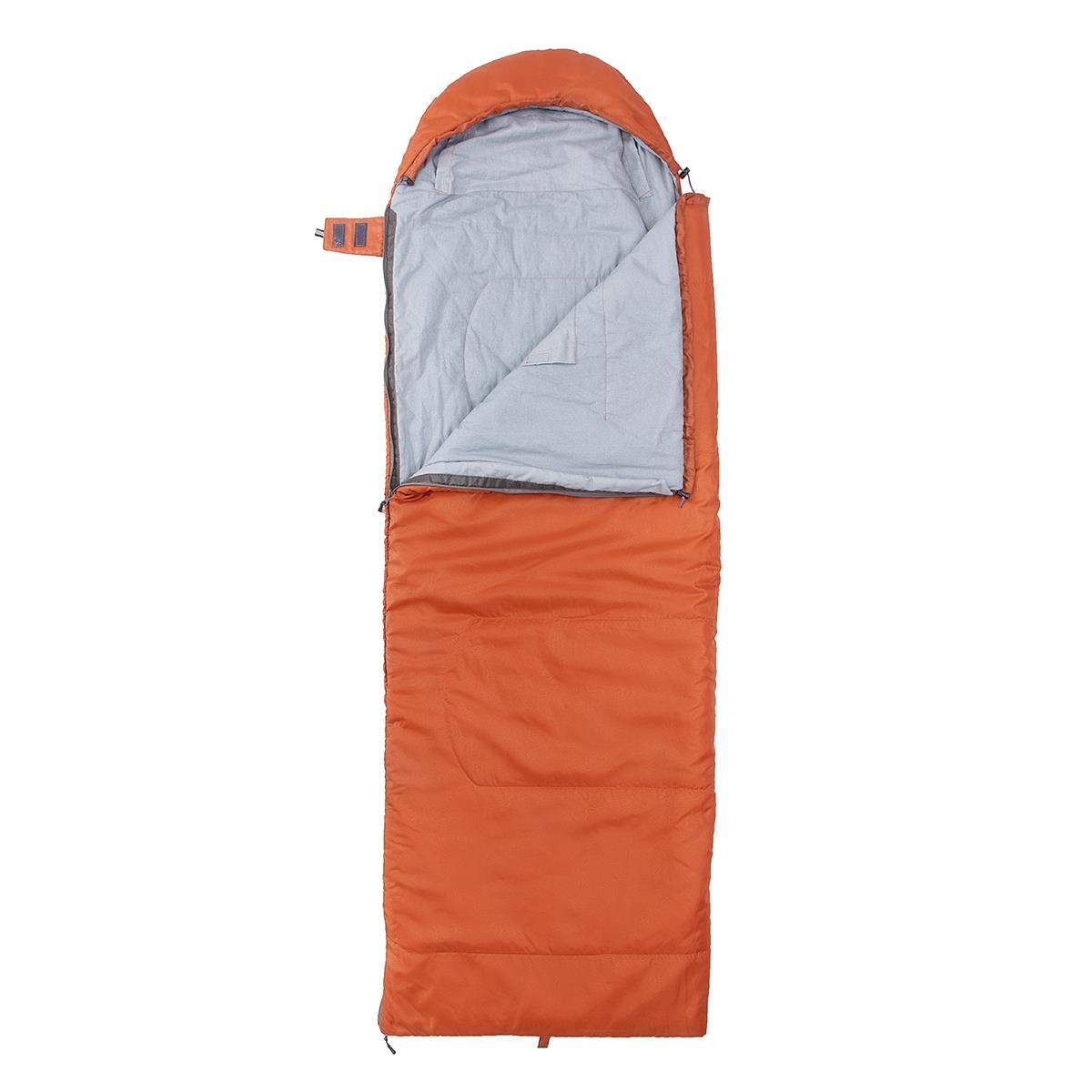 Спальный мешок Helios Toro 300 оранжевый, правый