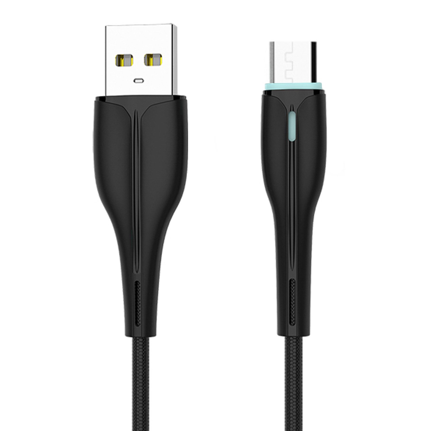 Дата-кабель SKYDOLPHIN S48V USB - micro USB, 1 м, черный