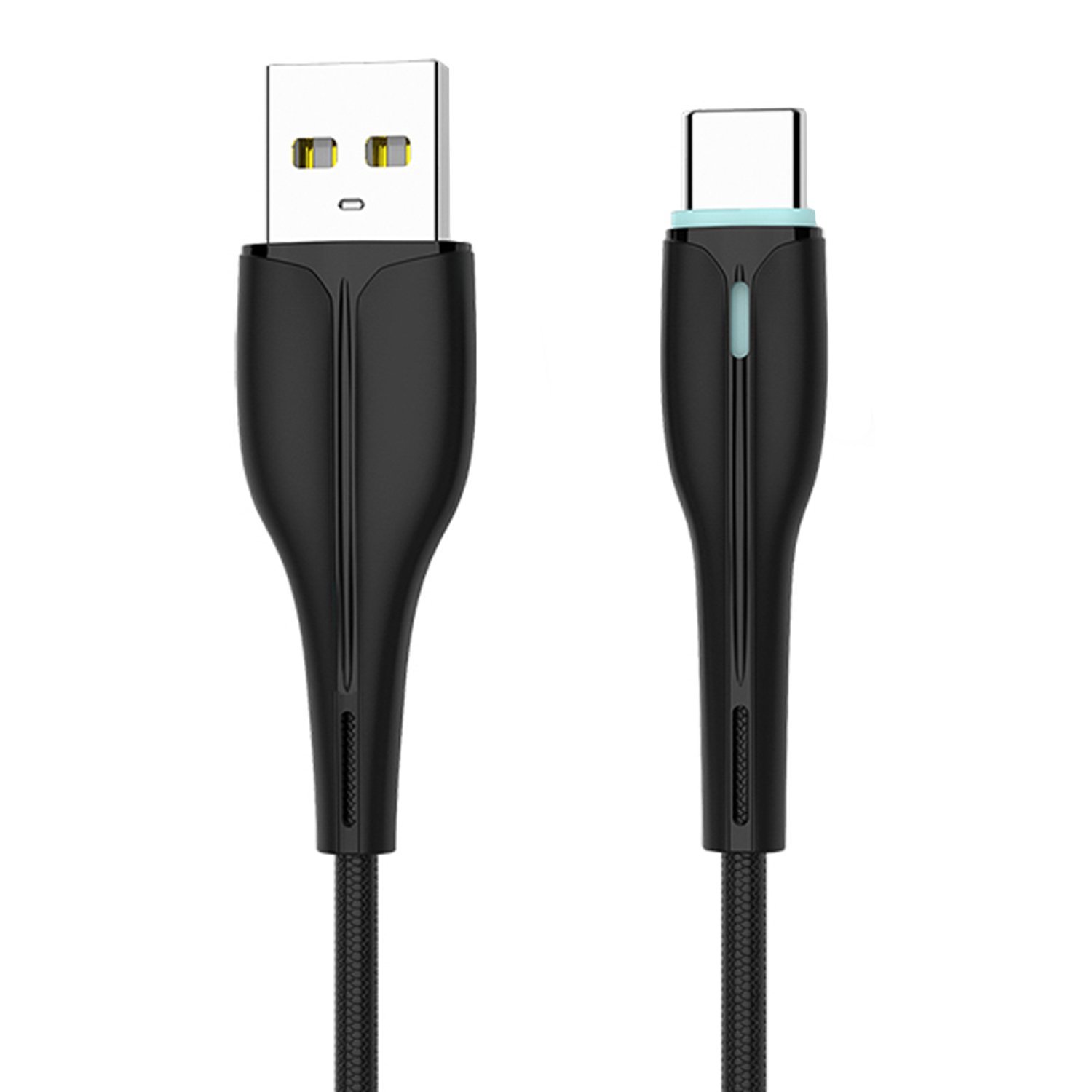 

Дата-кабель SKYDOLPHIN S48T USB - USB Type-C, 1 м, черный, S48T