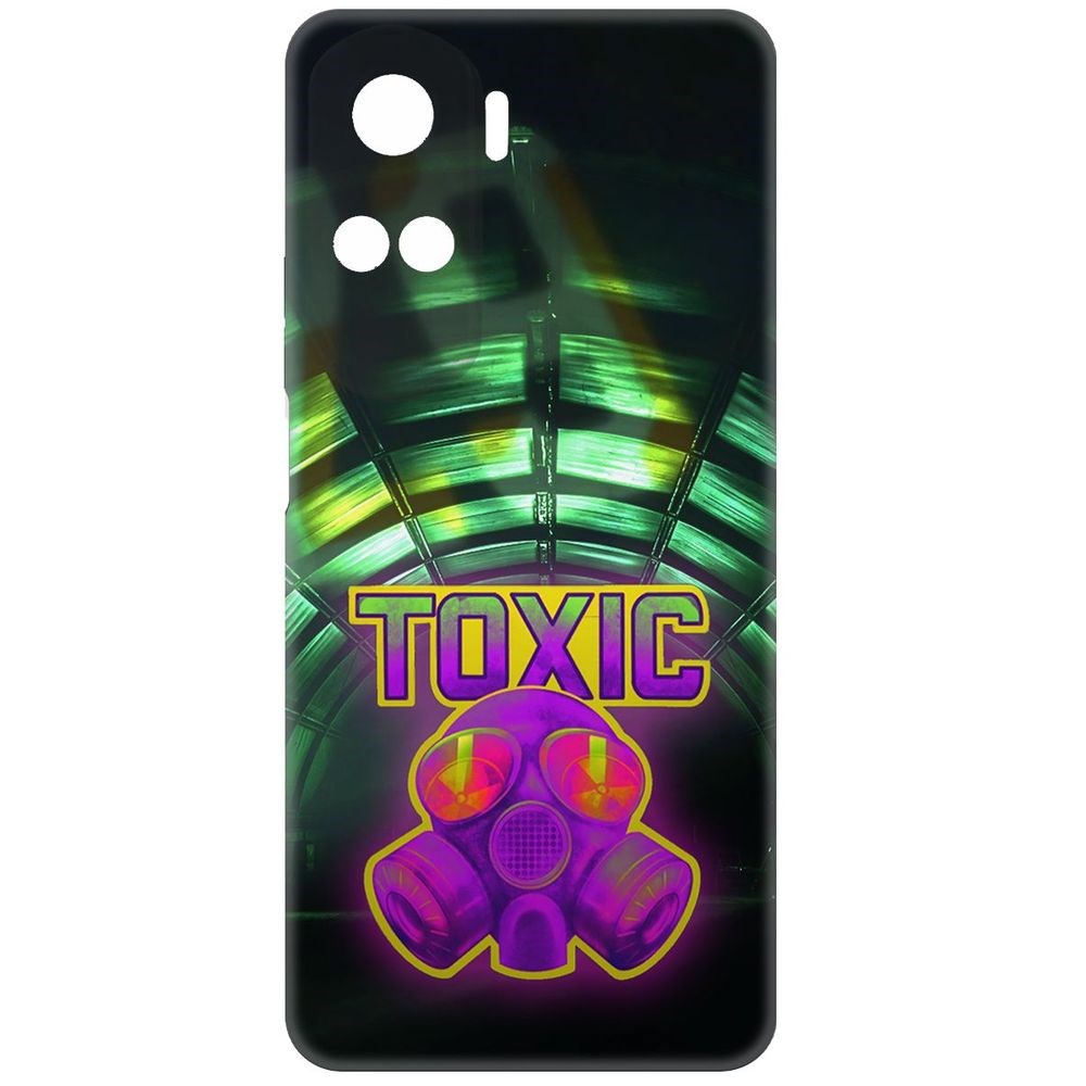 

Чехол-накладка Soft Case Cтандофф 2 (Standoff 2) - Стикер Toxic для Honor 90 Lite черный