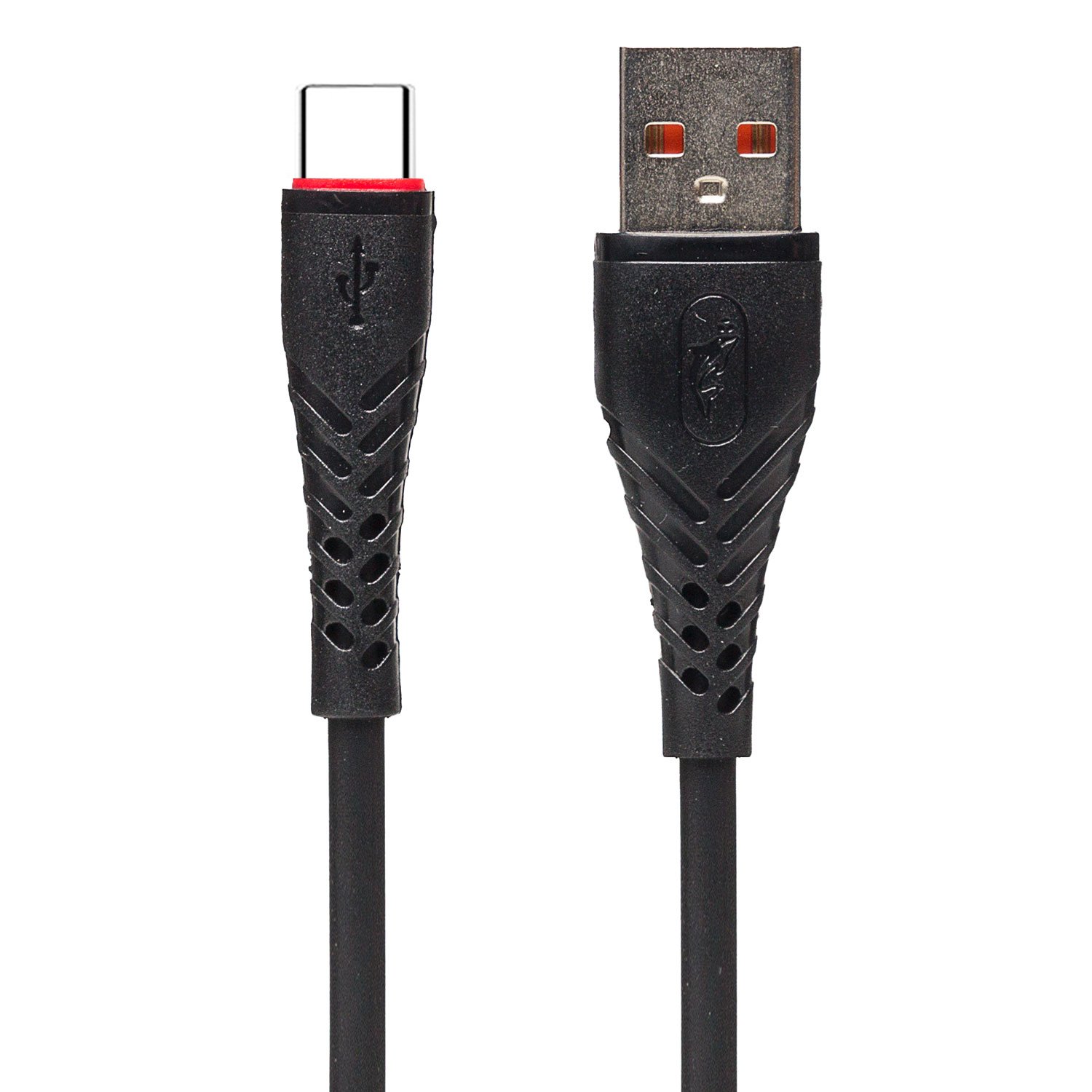 Дата-кабель SKYDOLPHIN S02T USB - USB Type-C, 1 м, черный