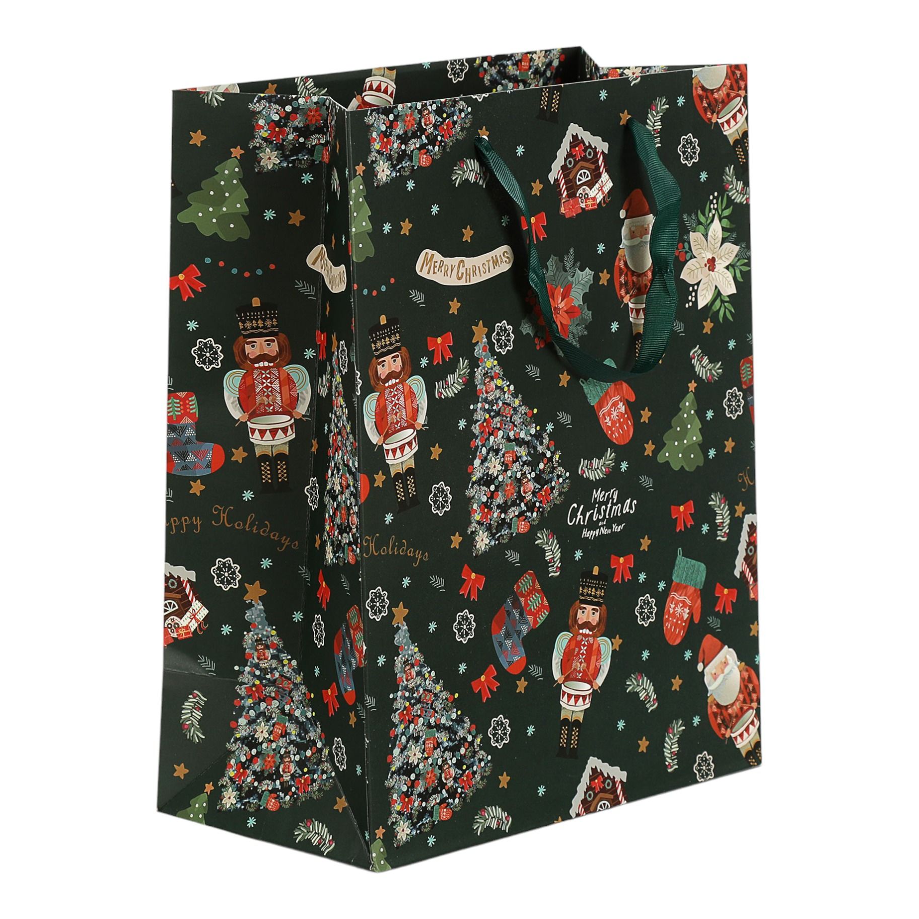 

Пакет 26 x 13,5 x 32,6 см Mercury NY Christmas в ассортименте (цвет по наличию), Зеленый