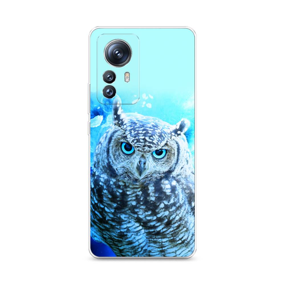 

Силиконовый чехол Awog "Сова арт 7" для Xiaomi 12S Pro, Голубой, 316150-1