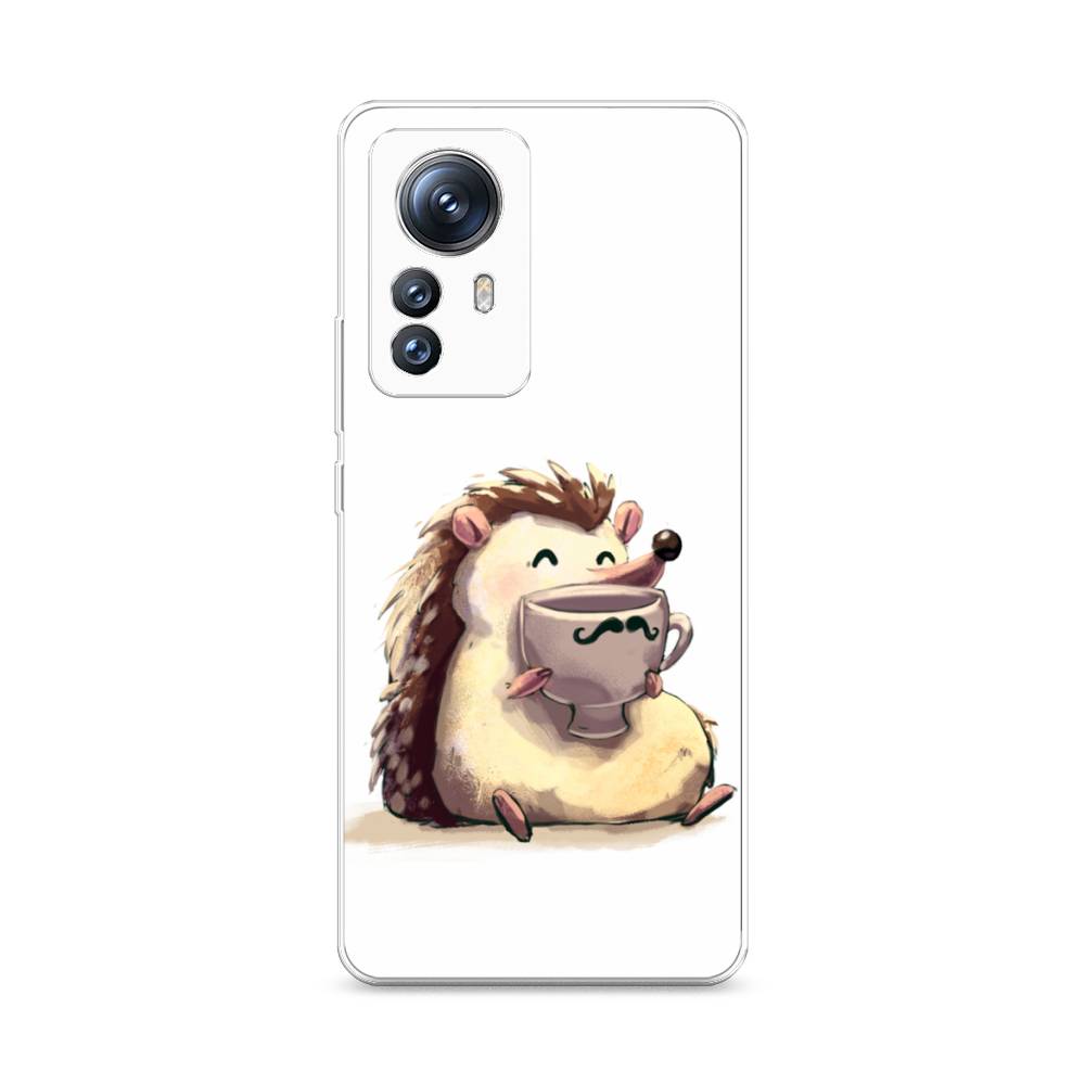 

Силиконовый чехол Awog "Еж кофеман" для Xiaomi 12S Pro, Белый, 316150-10