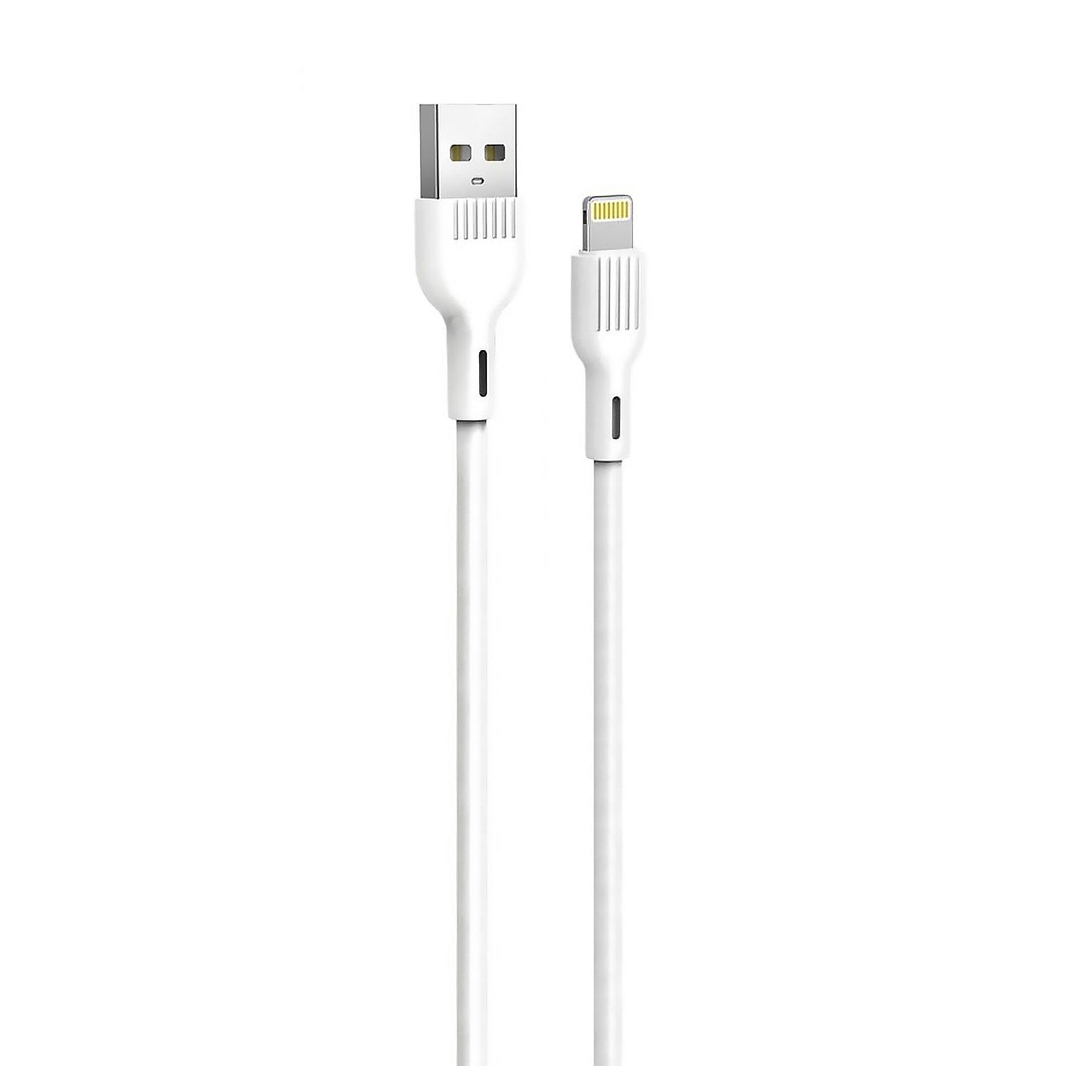 Дата-кабель SKYDOLPHIN S03L USB - Lightning, 1 м, белый