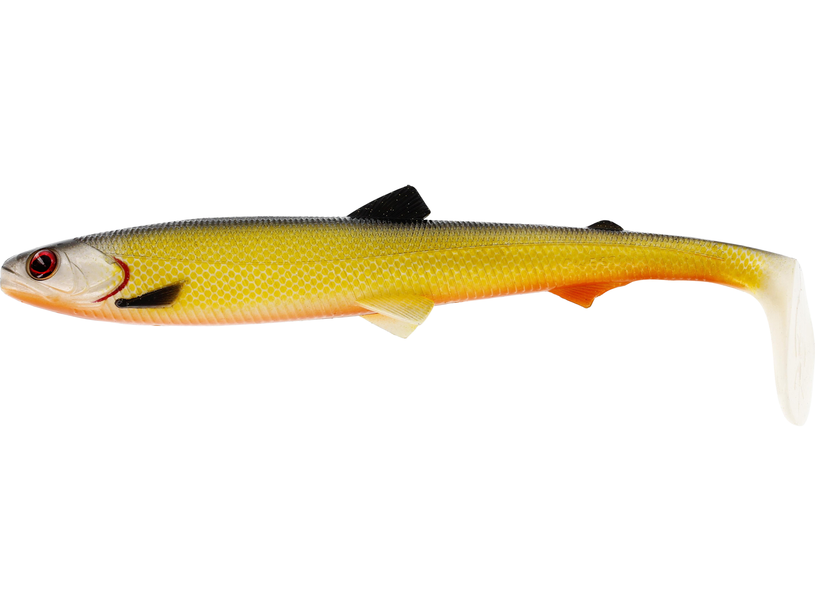 

Силикон Westin BullTeez Shadtail 24cm 107g Official Roach, Золотистый