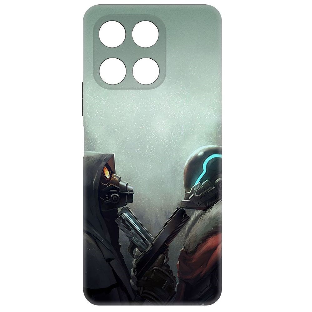 

Чехол-накладка Soft Case Cтандофф 2 (Standoff 2) - Противостояние для Honor X6a черный