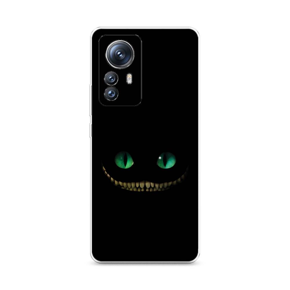 

Силиконовый чехол Awog "Зеленоглазый чеширский кот" для Xiaomi 12S Pro, Черный, 316150-10