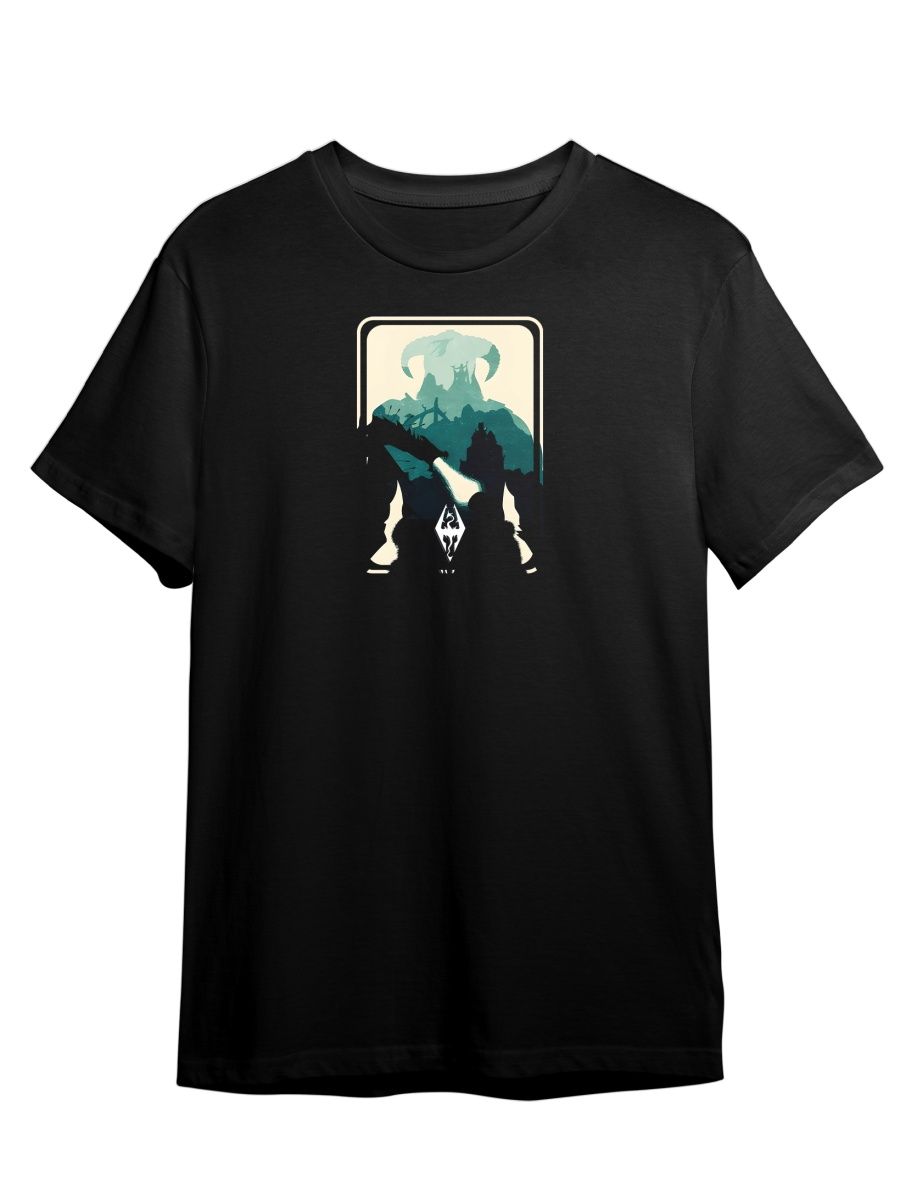 

Футболка унисекс СувенирShop Skyrim/Скайрим/The Elder Scrolls 34 черная M, Черный, "Skyrim/Скайрим/The Elder Scrolls" 34