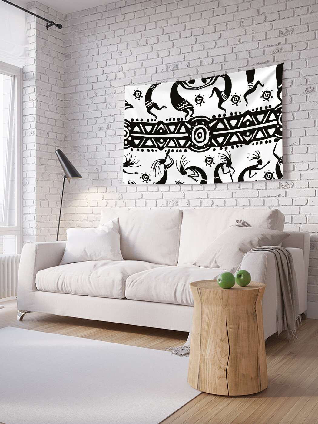 

Горизонтальное фотопанно JoyArty Танцующие африканцы, из ткани, 100х150 см