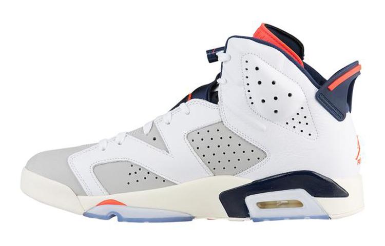 

Кроссовки унисекс Jordan Air Jordan 6 Retro Tinker GS белые 39 EU, Белый, Air Jordan 6 Retro Tinker GS