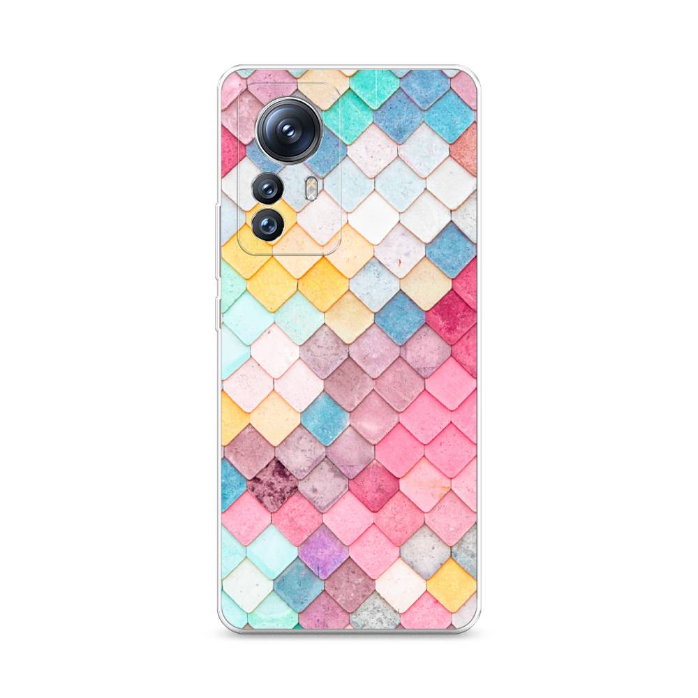 

Силиконовый чехол Awog "Нежные ромбики" для Xiaomi 12S Pro, Разноцветный, 316150-4