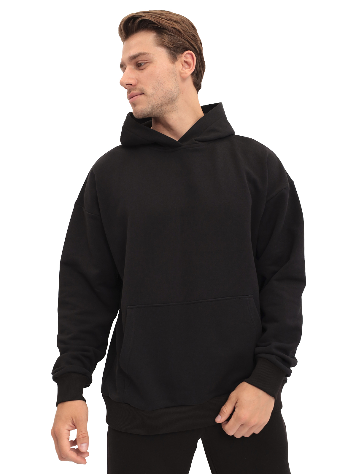 

Худи мужское LOVALLI HOODIEMENTTSBLKGN черное 46 RU, HOODIEMENTT