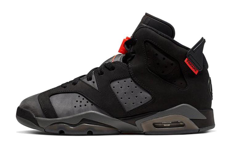 

Кроссовки унисекс Jordan Air Jordan 6 RETRO PSG GS серые 38 EU, Серый, Air Jordan 6 RETRO PSG GS