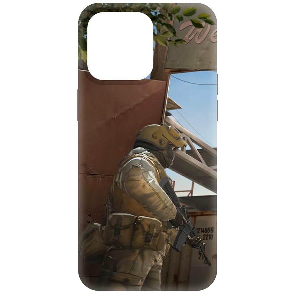 

Чехол-накладка Soft Case Cтандофф 2 (Standoff 2) - Rust для iPhone 15 Pro Max черный