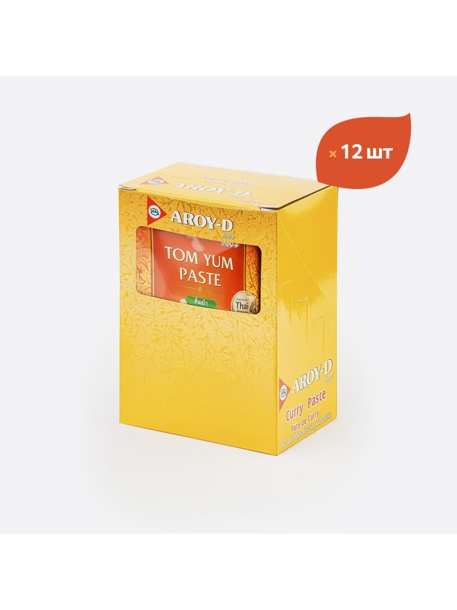

Паста AROY-D Том Ям 50 г, блок (12 шт)