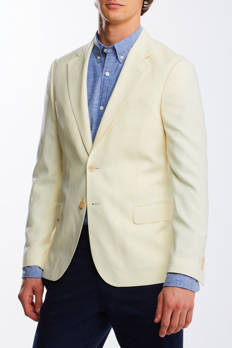 

Пиджак мужской GANT 7705149 белый 50 EU, 7705149