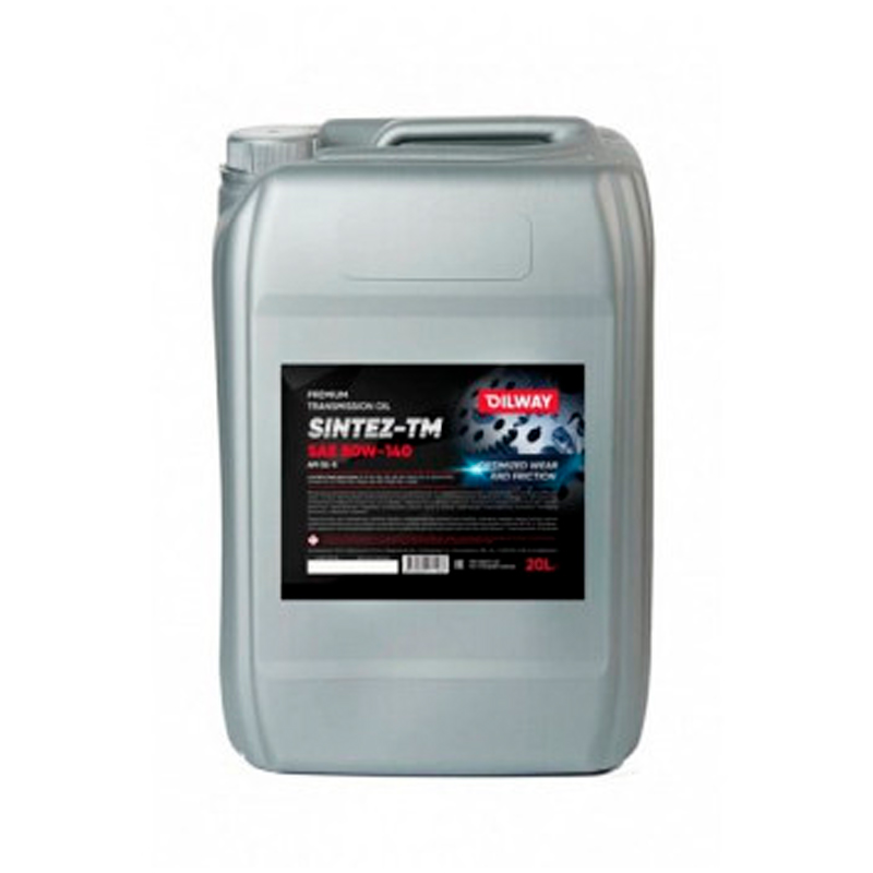 

Oilway SinteZ-TM 80W140 (GL-5) мин. 20л, Масло трансмиссионное Oilway SinteZ-TM 80W140 (GL-5) минеральное 20л