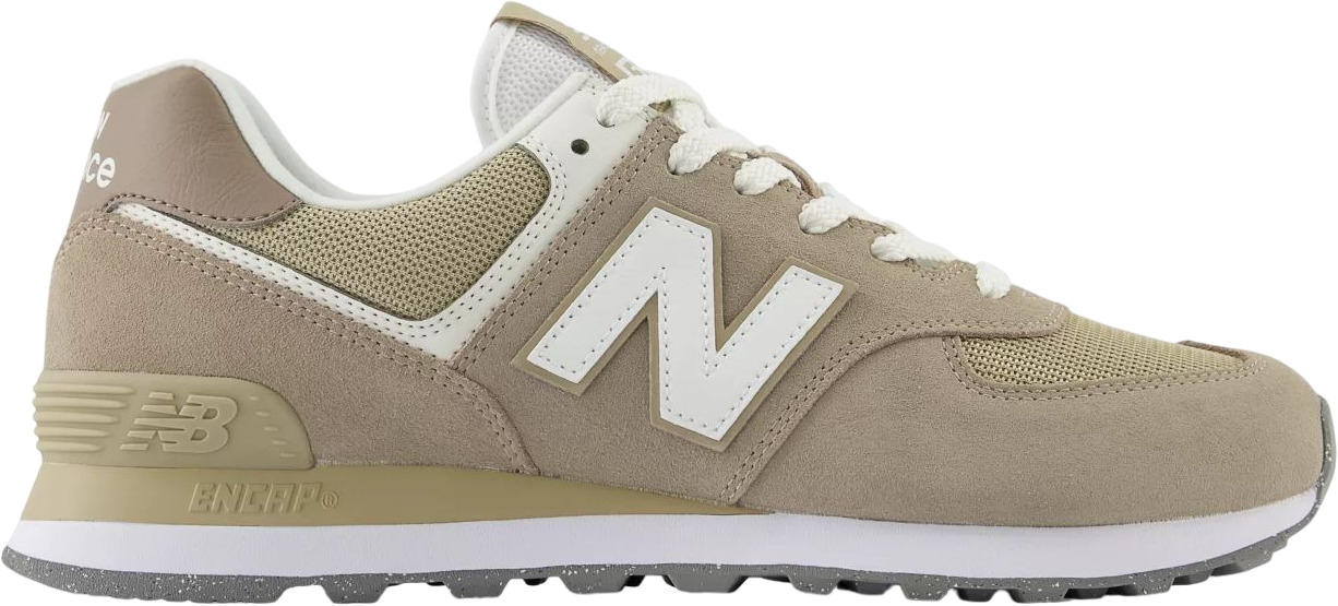 

Кроссовки унисекс New Balance 574 коричневые 8 US, Коричневый, 574