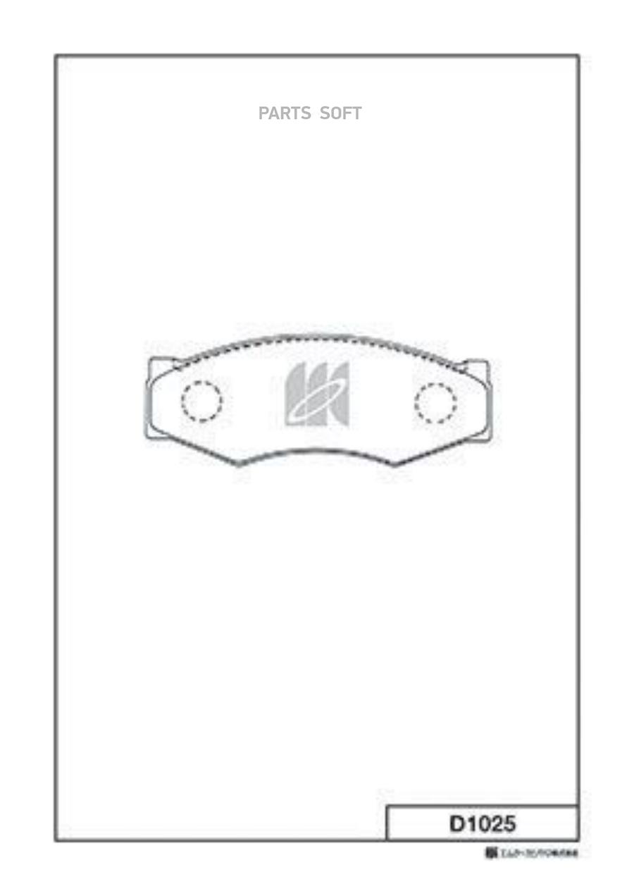 

Колодки Kashiyama D1025