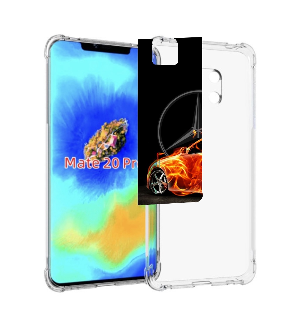 

Чехол MyPads АМГ мужской для Huawei Mate 20 Pro/Mate 20 RS 6.39, Прозрачный, Tocco