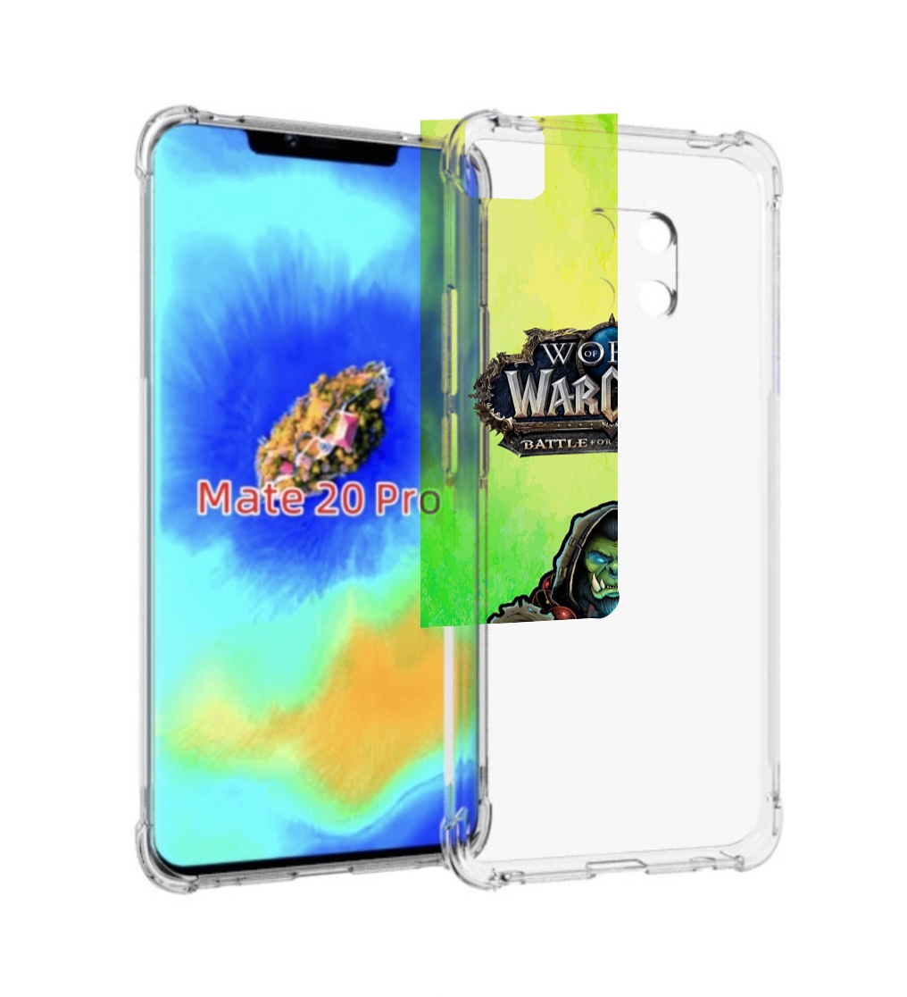 

Чехол MyPads world-of-warcraft мужской для Huawei Mate 20 Pro/Mate 20 RS 6.39, Прозрачный, Tocco