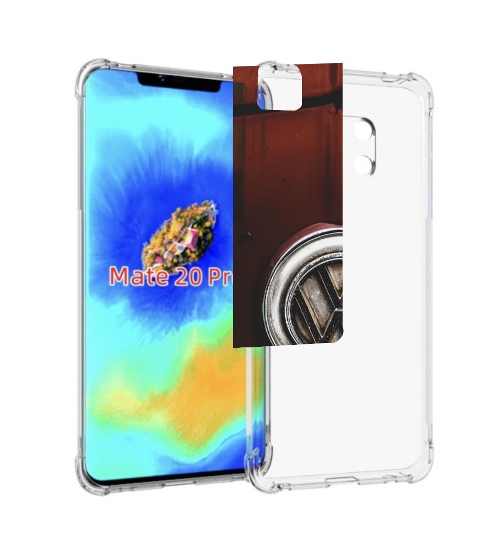 

Чехол MyPads volkwagen фольскваген 1 мужской для Huawei Mate 20 Pro/Mate 20 RS 6.39, Прозрачный, Tocco