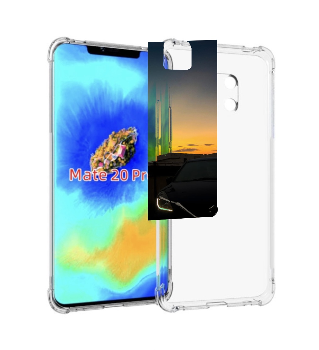 

Чехол MyPads suzuki 2 сузуки мужской для Huawei Mate 20 Pro/Mate 20 RS 6.39, Прозрачный, Tocco