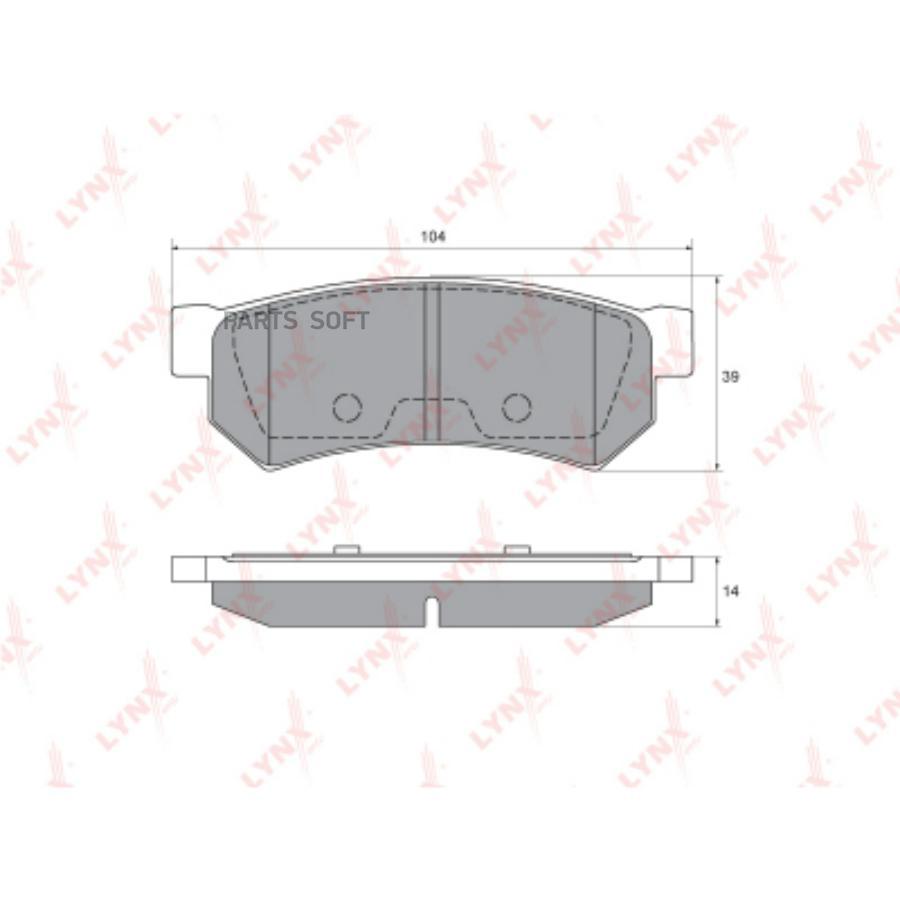 

Колодки тормозные задние подходит для CHEVROLET Lacetti 1.4-2.0D 05 / Nubira 1.6-2.0D 05,