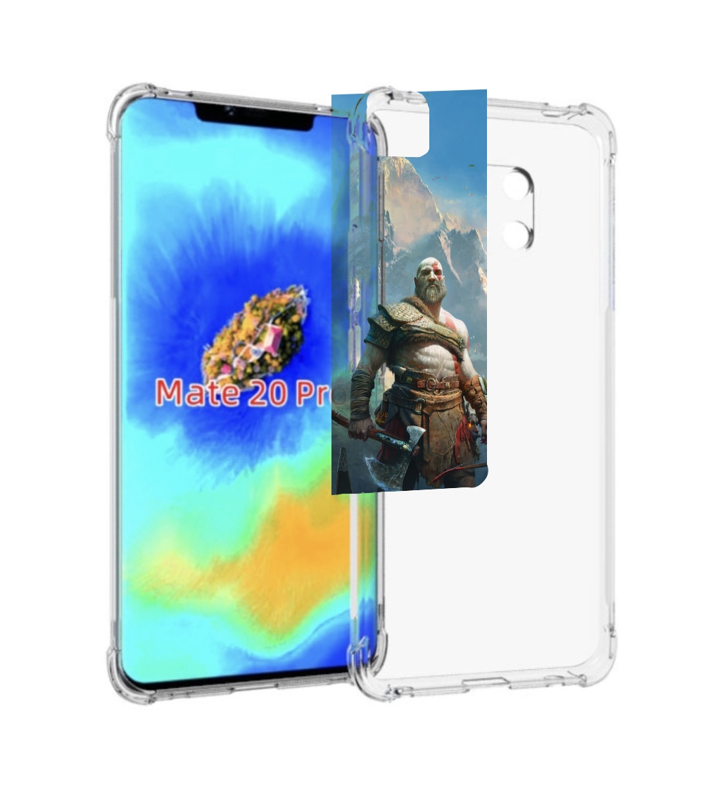 

Чехол MyPads God Of War Кратос Атрей для Huawei Mate 20 Pro/Mate 20 RS 6.39, Прозрачный, Tocco