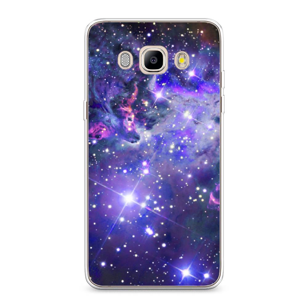 

Чехол Awog на Samsung Galaxy J5 2016 / Самсунг J5 2016 "Яркая галактика", Фиолетовый, 22750-4
