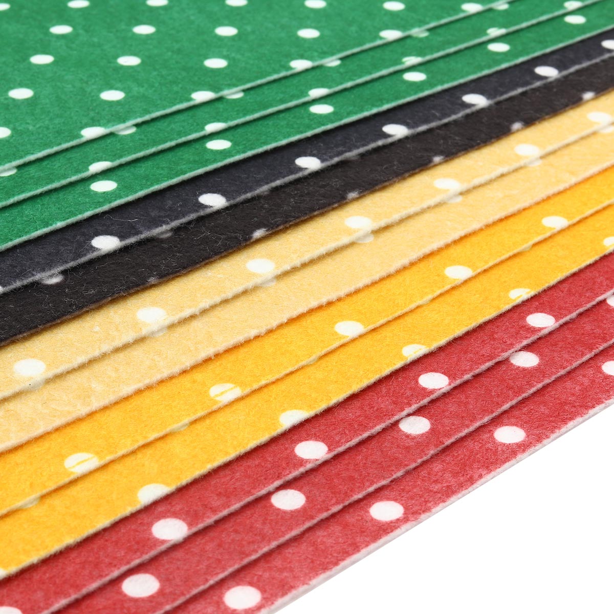 

Ассорти из фетра Astra&Craft с декоративным принтом 'Горох' 12 л, 20*30 см*1 мм, 180 г