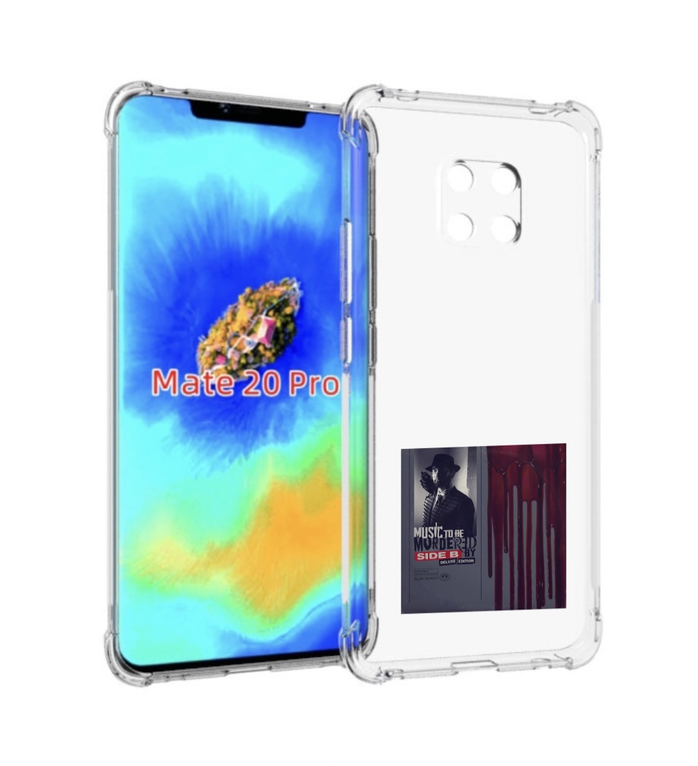 

Чехол Mypads Eminem Music To Be Murdered By Для Huawei Mate 20 Pro/Mate 20 Rs 6.39, Прозрачный, Tocco