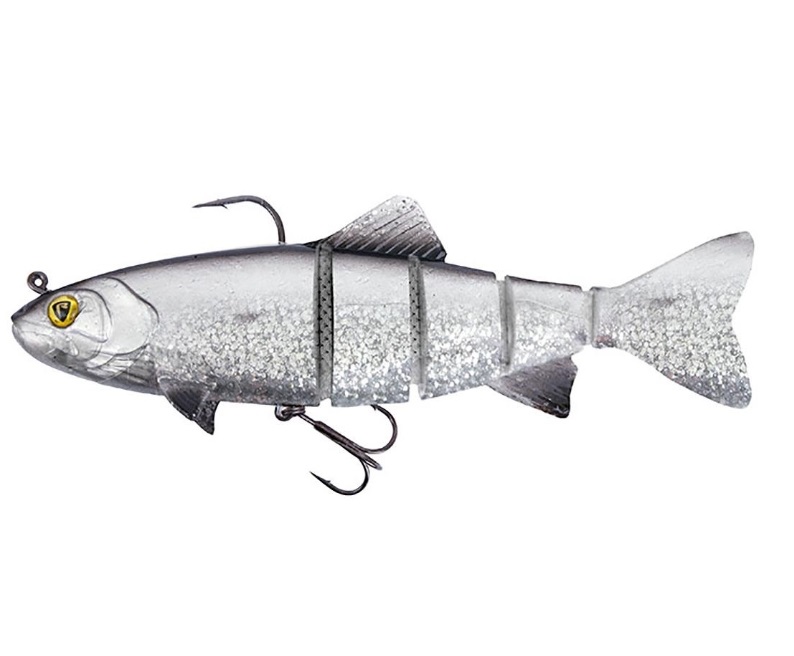 

Мягкая приманка Rage Replicant Realistic Trout Jointed 110g 7"/18cm - UV Silver Bleak