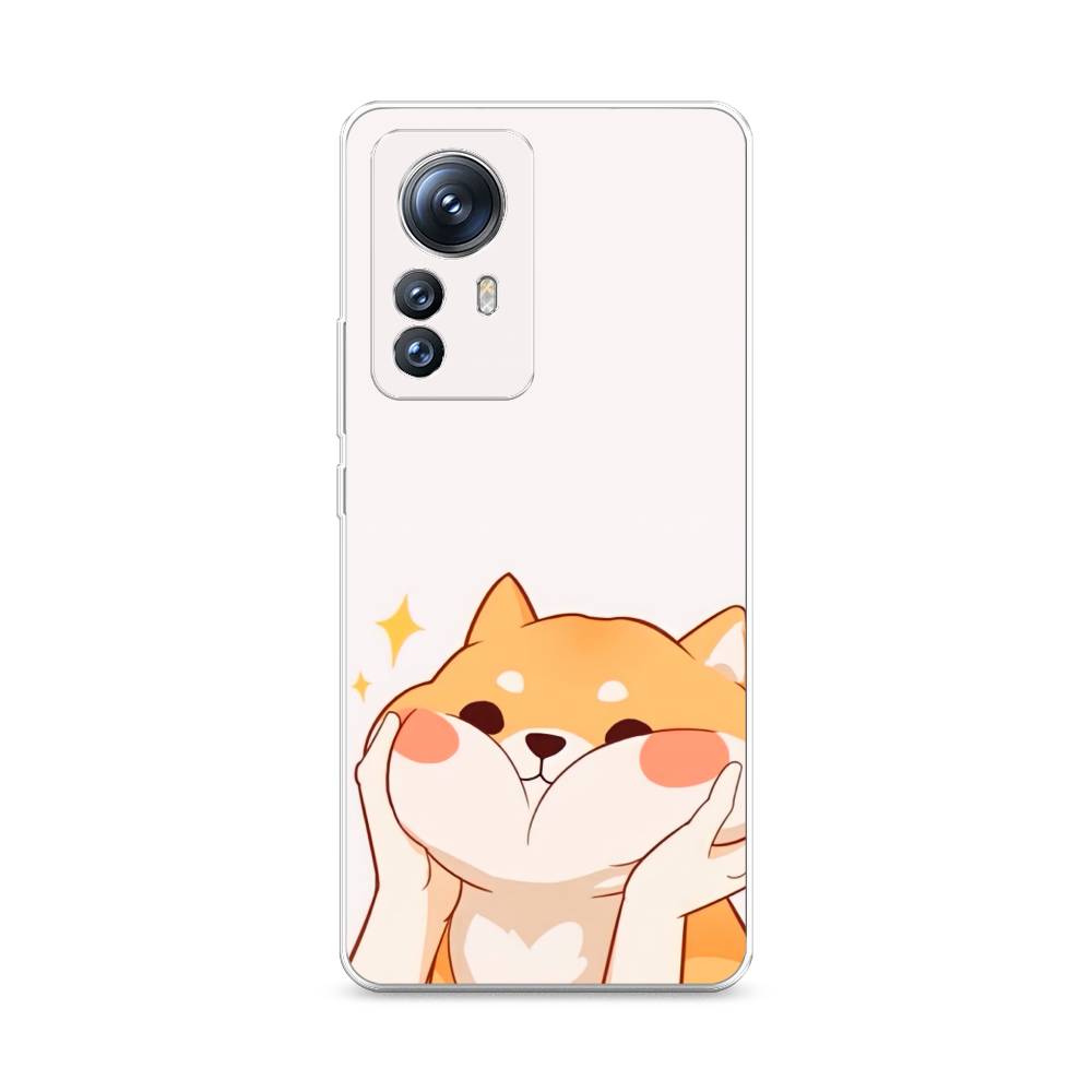 

Силиконовый чехол Awog "Сладкий песик" для Xiaomi 12S Pro, Бежевый, 316150-1