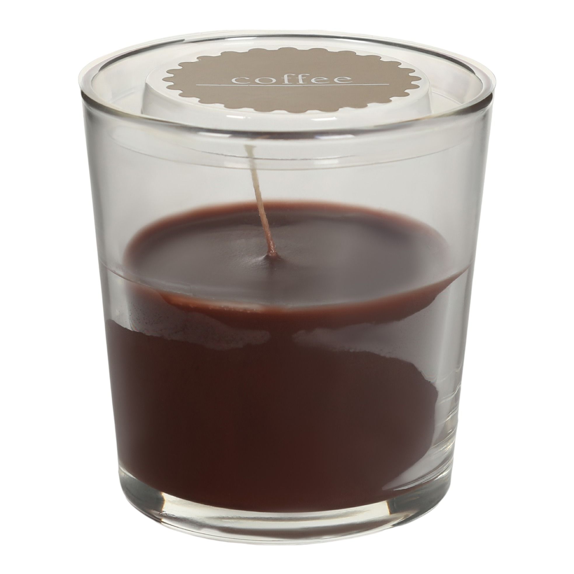 Свеча ароматическая в стакане Home Interiors Кофе 125 мл коричневая