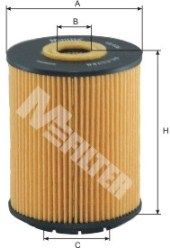 

Фильтр масляный MFILTER TE 636
