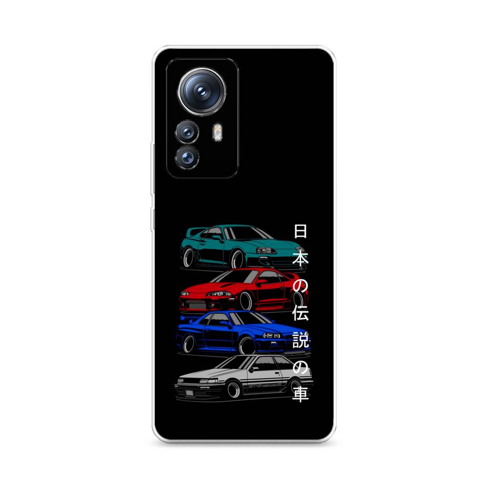 

Силиконовый чехол Awog "JDM Legend cars" для Xiaomi 12S Pro, Черный, 316150-5