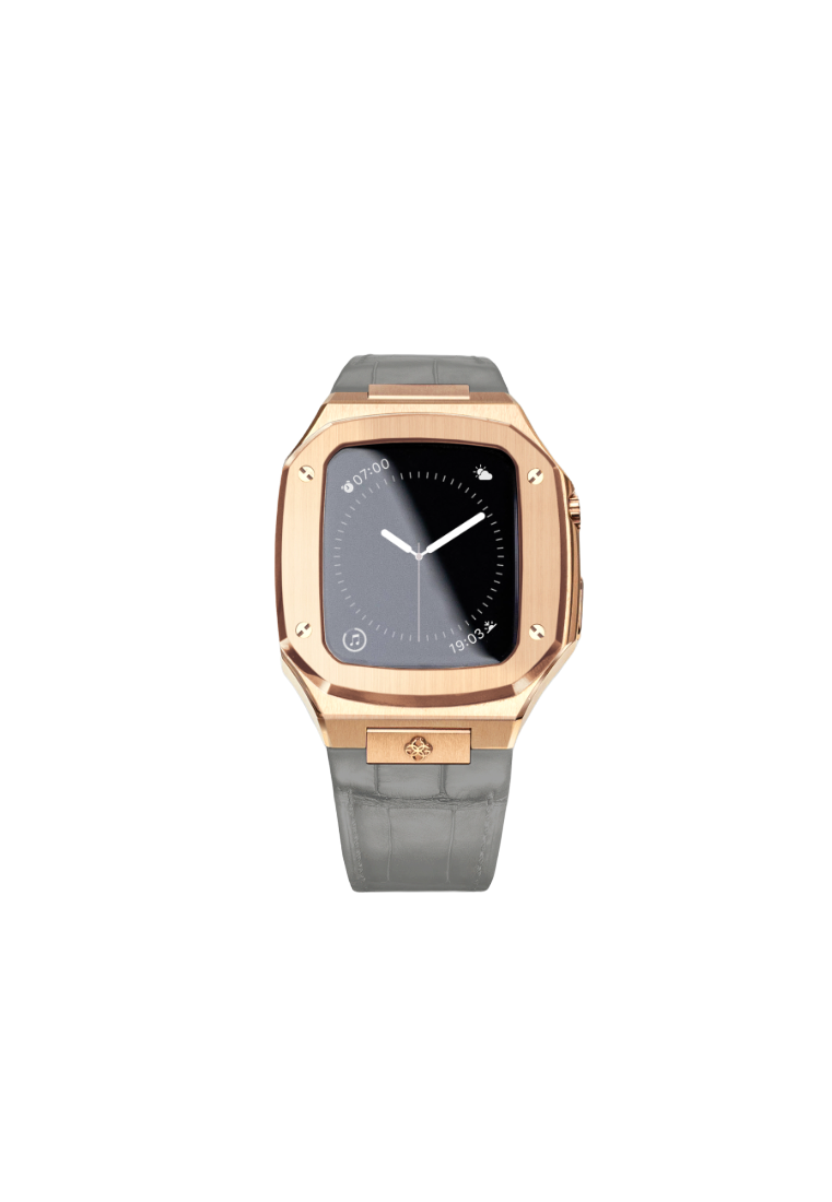 Чехол-ремешок Golden Concept WC-CL40-RG-GY для смарт-часов Apple Watch Series 6 40mm серый