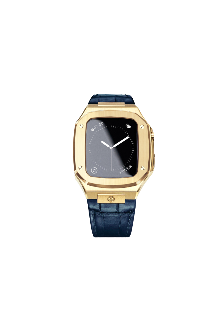 Чехол-ремешок Golden Concept WC-CL40-G-BL для смарт-часов Apple Watch Series 6 40mm синий