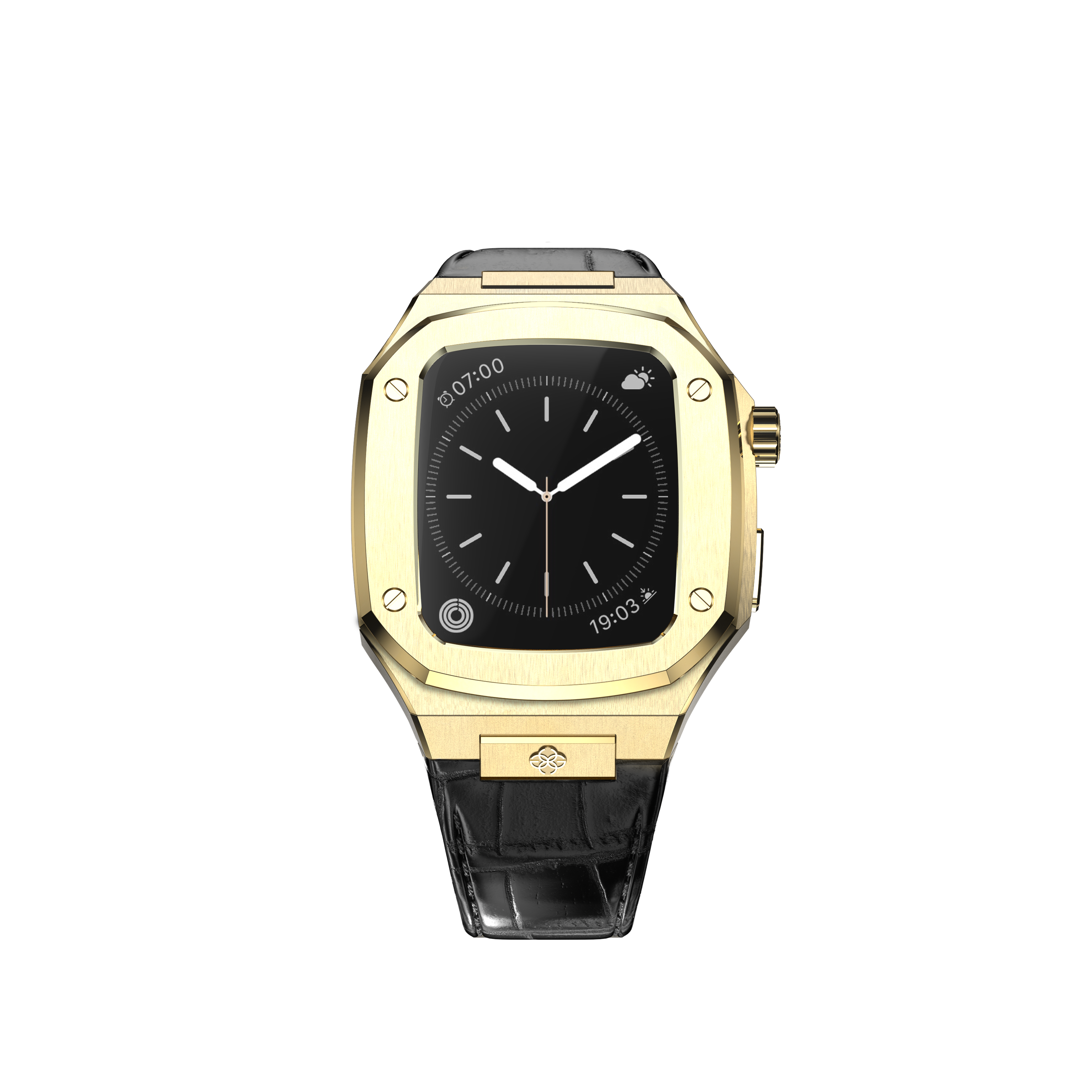 Чехол Golden Concept WC-CL40-G-BK для смарт-часов Apple Watch Series 6 40mm черный