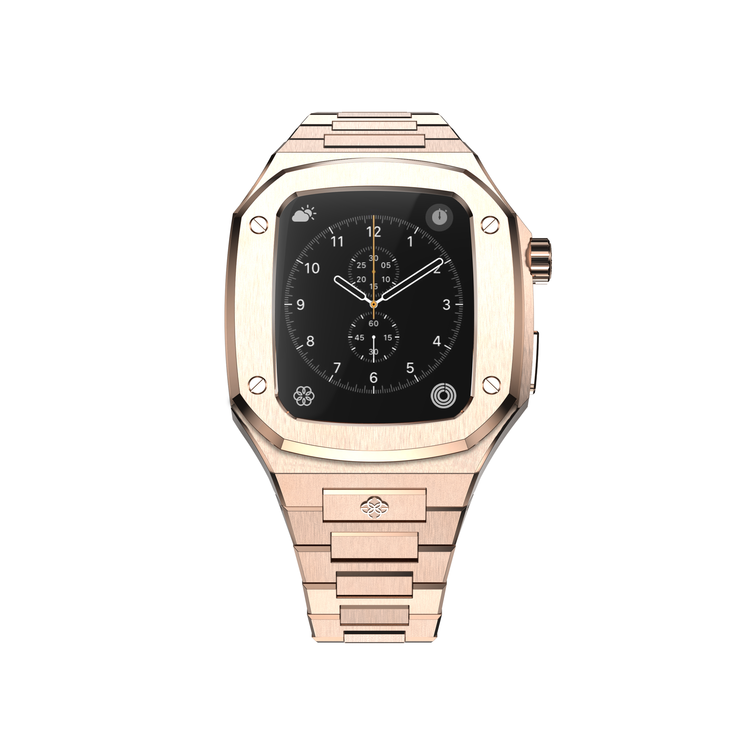 Чехол Golden Concept WC-EV45-RG для смарт-часов Apple Watch Series 7 45 mm золотистый