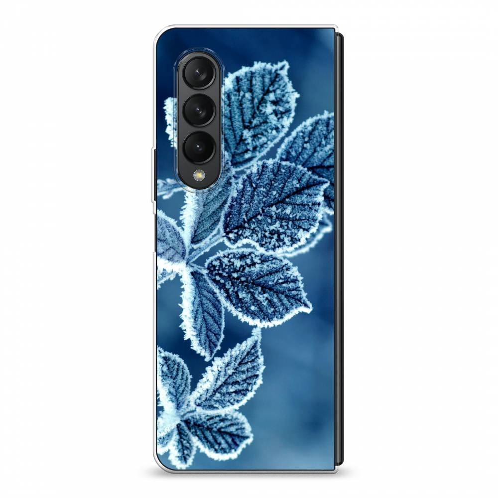 

Чехол на Samsung Galaxy Z Fold 3 "Зима 6", Голубой;белый, 2103650-2